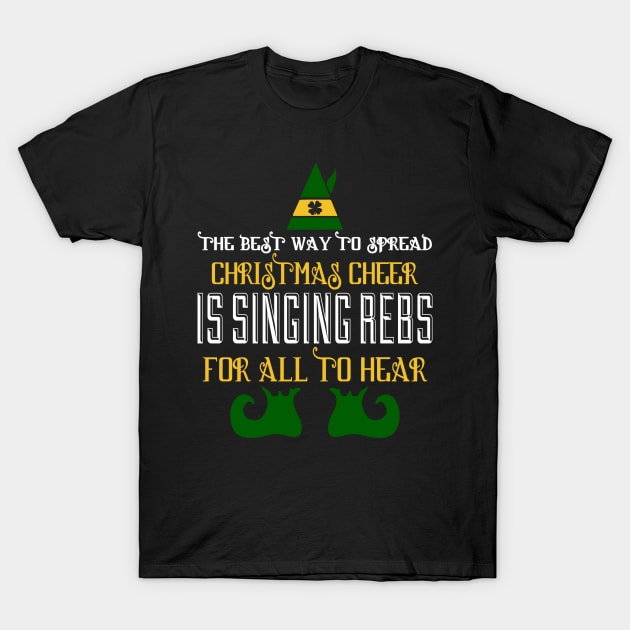 Singing The Rebs For All To Hear - Celtic Glasgow T-Shirt by TeesForTims